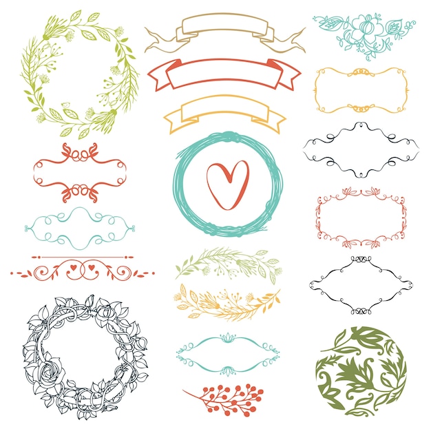 Vector Templates: Decorative Design Elements – Free Download