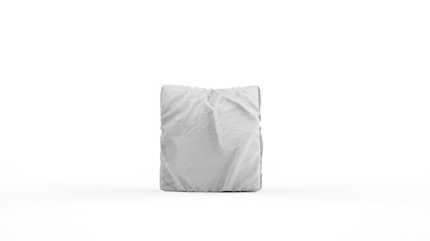 Grey Cushion Isolated for Free Download