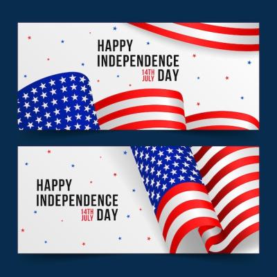 Independence Day Banners Template