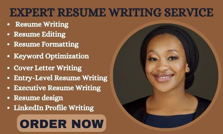 I will deliver professional cv resume writing cover letter