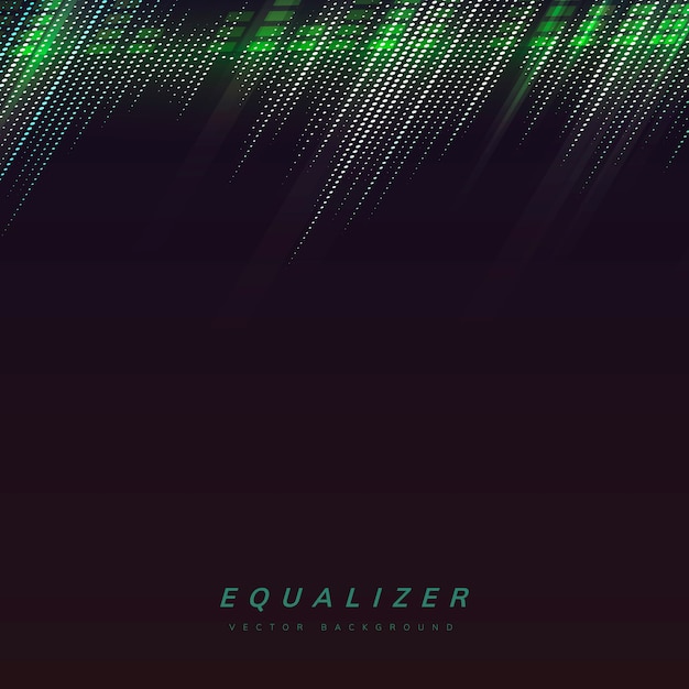 Equalizer lights background