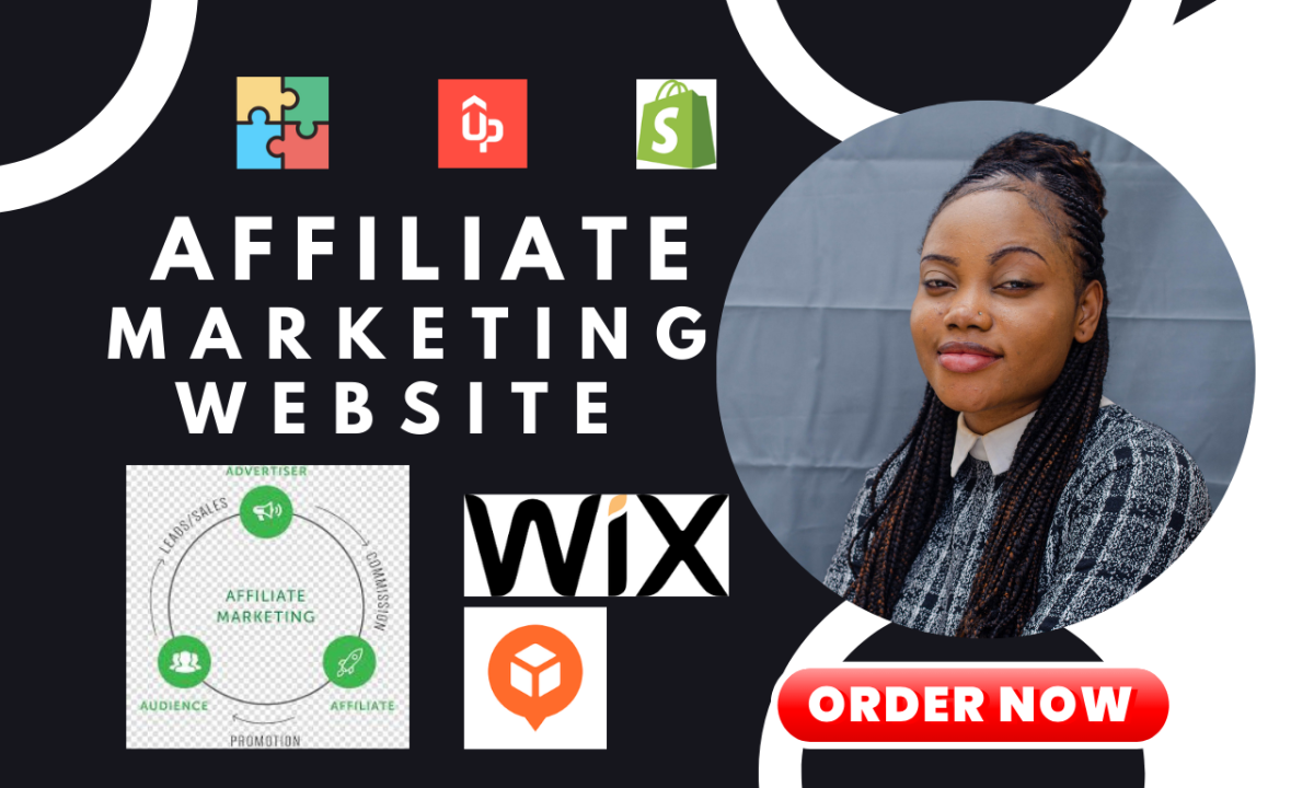 Affiliate Marketing Website with Uppromote, Referal Candy, Aftership on Wix & Shopify