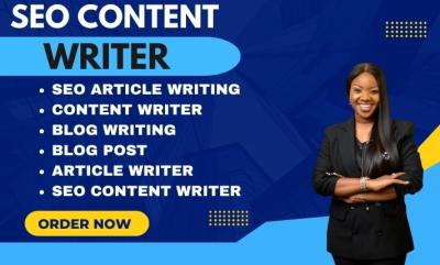 I will do engaging SEO article writing content writer or blog writing