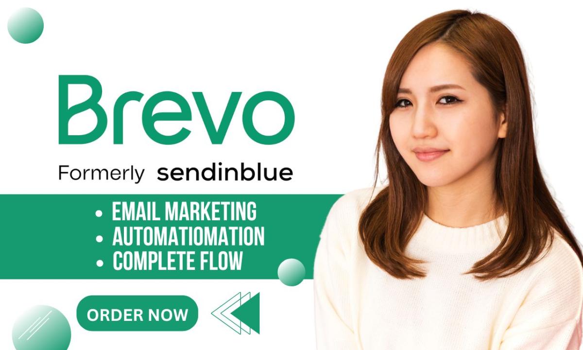 I will sendinblue brevo, mailerlite aweber getresponse mailchimp email automation