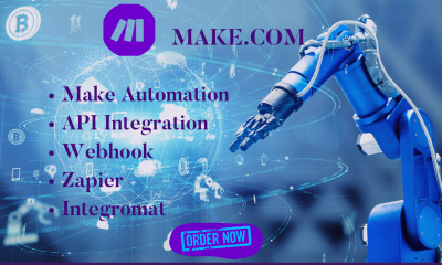 I will set up make com automation api integration zapier made com