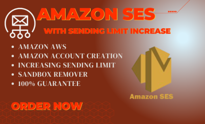 I will set up Amazon SES, Amazon Limit and Domain Verification