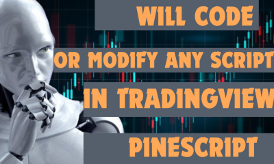 I will code or modify any script in tradingview pinescript