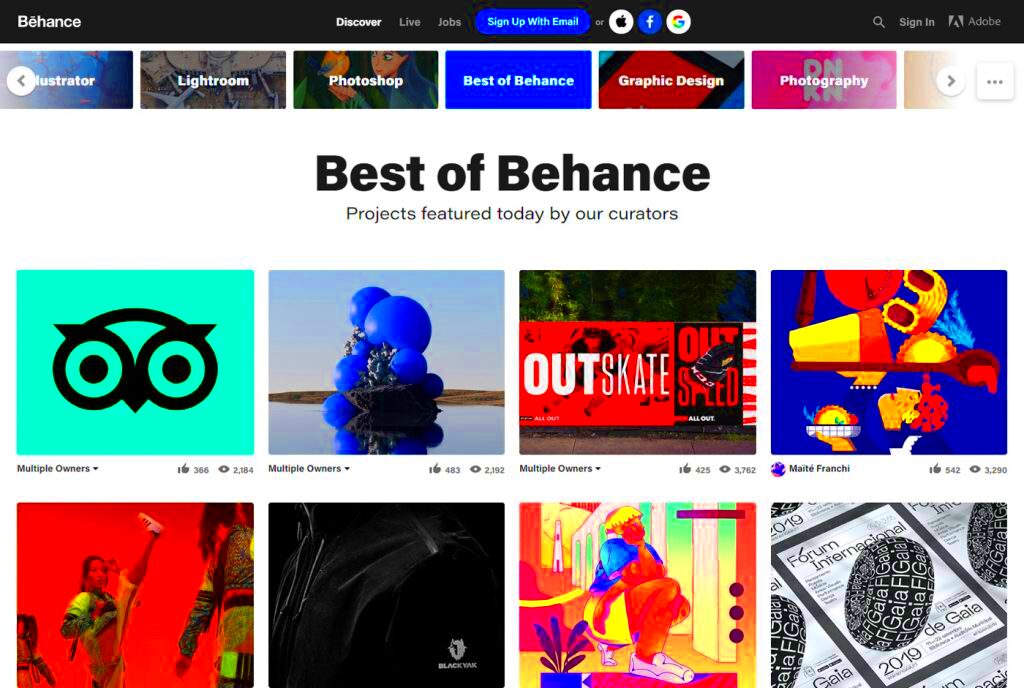 How to Embed Behance Inspirations Into Your Documents