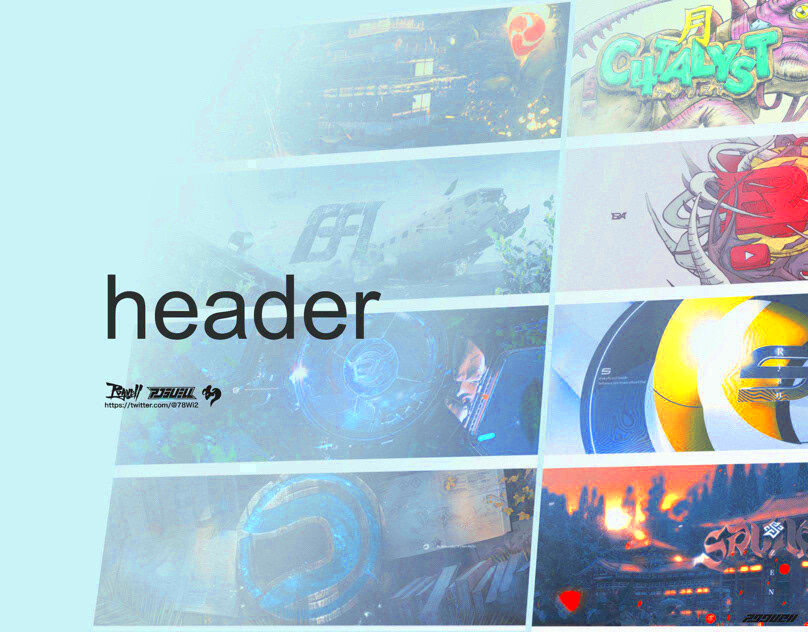 header Behance