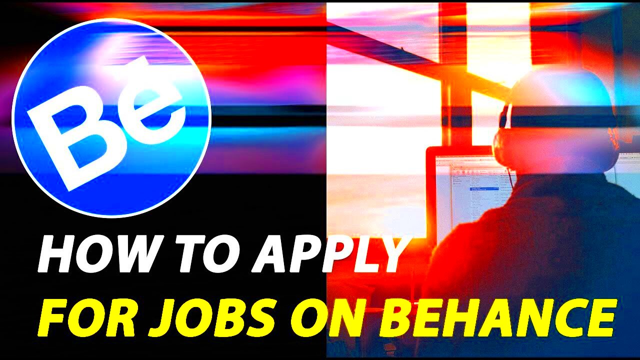 How to apply for jobs on behance Remote YouTube