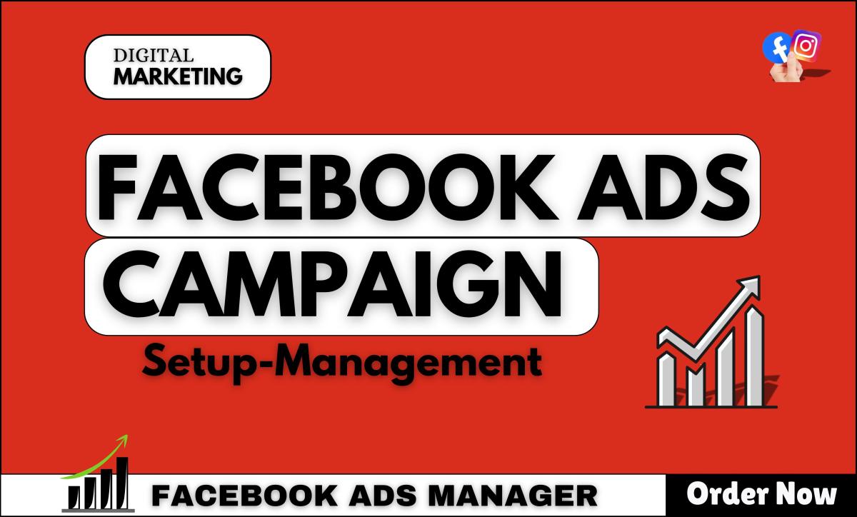 I will run profitable Facebook ads and Instagram ads campaign, ad manager