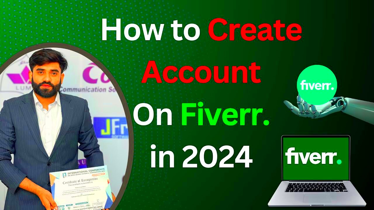 How to Create Fiverr Account in 2024 Earn Money on Fiverr in 2024 