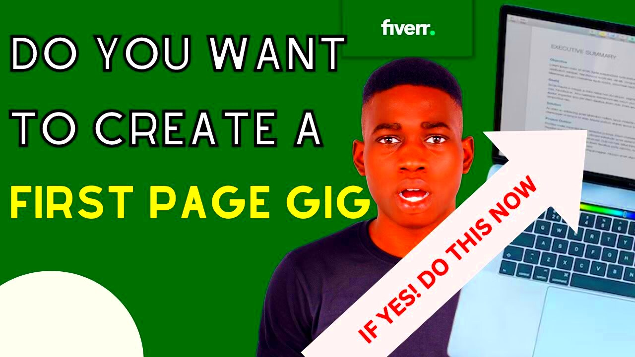 How To Create a High Ranking Fiverr gig easily in 2024 Stepbystep 