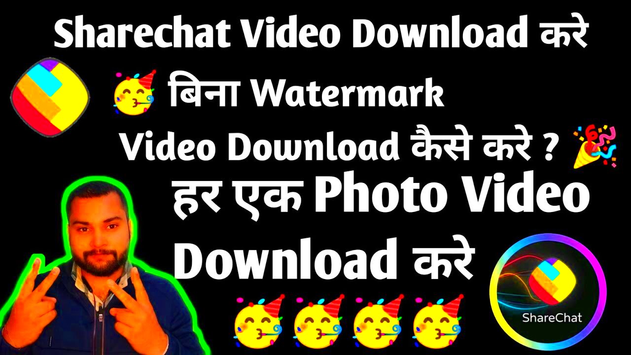 Sharechat video downloader without watermark sharechat videos 