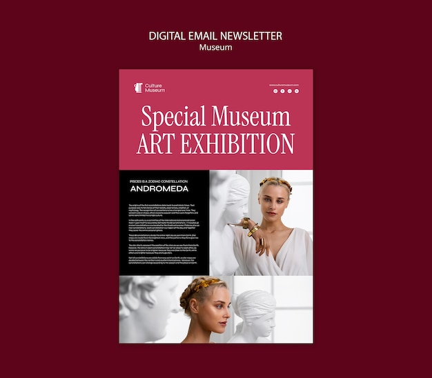 Museum Template Design