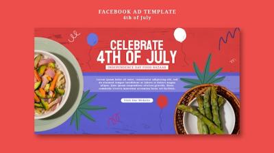 4th of July Design Template – Free Download