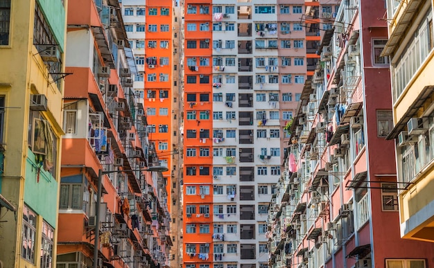 Overcrowded Downtown Building Abandon Apartment