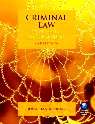 Criminal Law Text Cases and Materials Blackstone Learning Text 