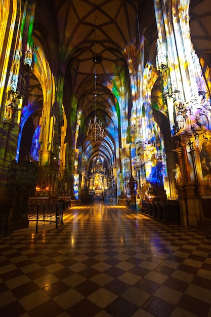 Interior of St. Stephen’s Cathedral, Vienna