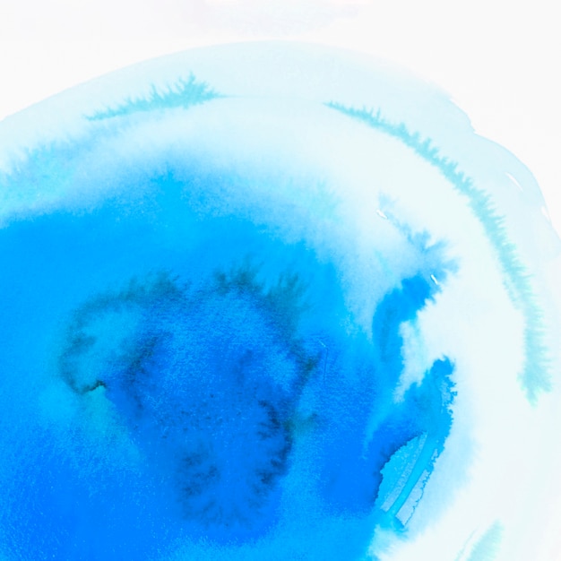 Blue Watercolor Textured Abstract Background for Free Download