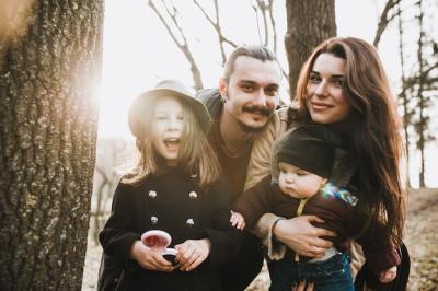 Family Enjoying Time in Park – Free Stock Photo Download