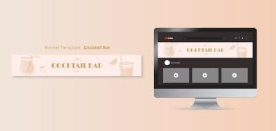 Cocktail Bar Template Design