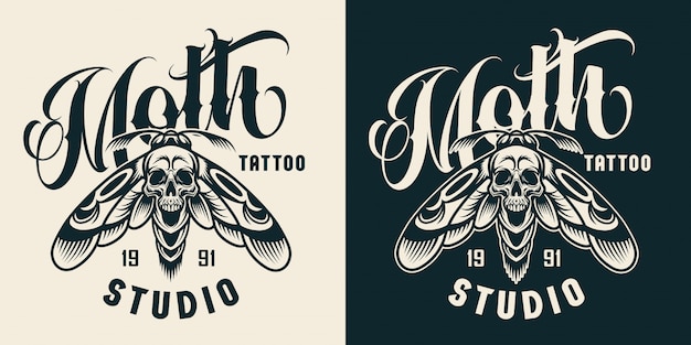 Vintage Tattoo Studio Badge Free Download