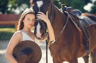 Girl with Horse