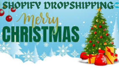 create Christmas shopify store Christmas dropshipping, shopify website design