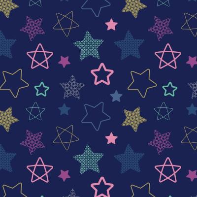 Star Pattern Illustration Design