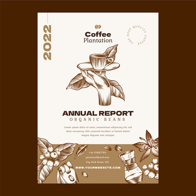 Engraving Coffee Plantation Annual Report