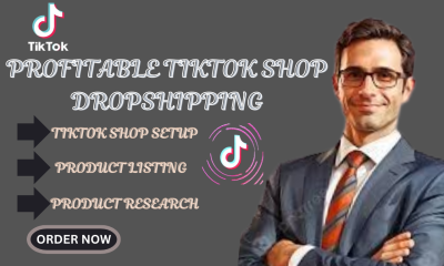 Setup Your TikTok Shop, Do Dropshipping Product Research and List