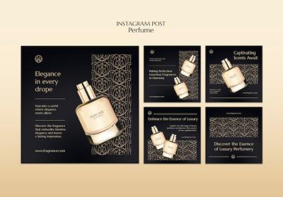 Perfume Template Design