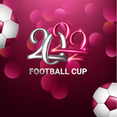 Football 2022 Tournament Cup Background – Free Download