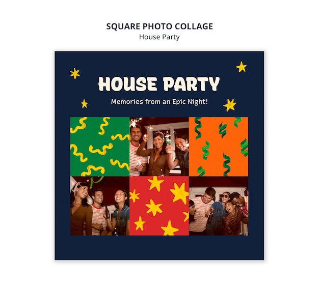 Home Party Entertainment Template