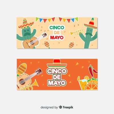 Cinco de Mayo Banners – Free Download