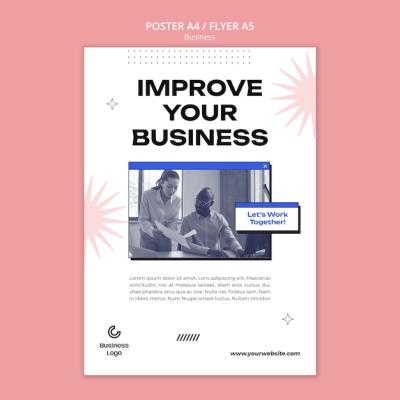 Professional Business Template Design