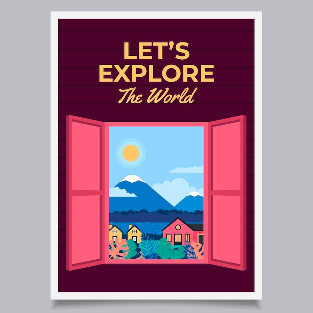 Travel Poster Illustrated