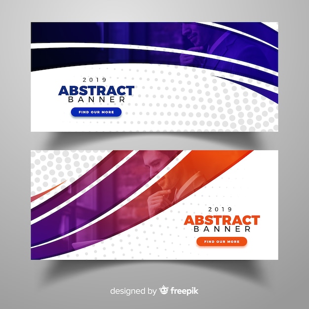 Abstract Banner Free Download – Vector Templates