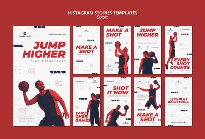 Sport Event Instagram Story Design Template