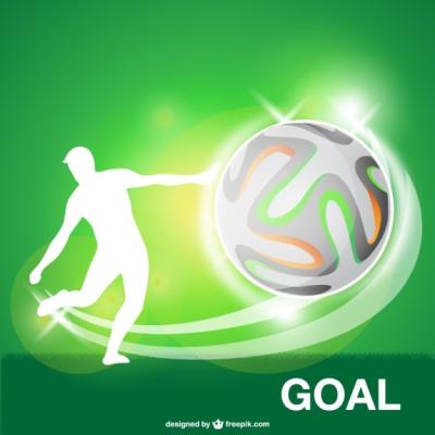 Soccer Ball Goal Vector Template – Free Download