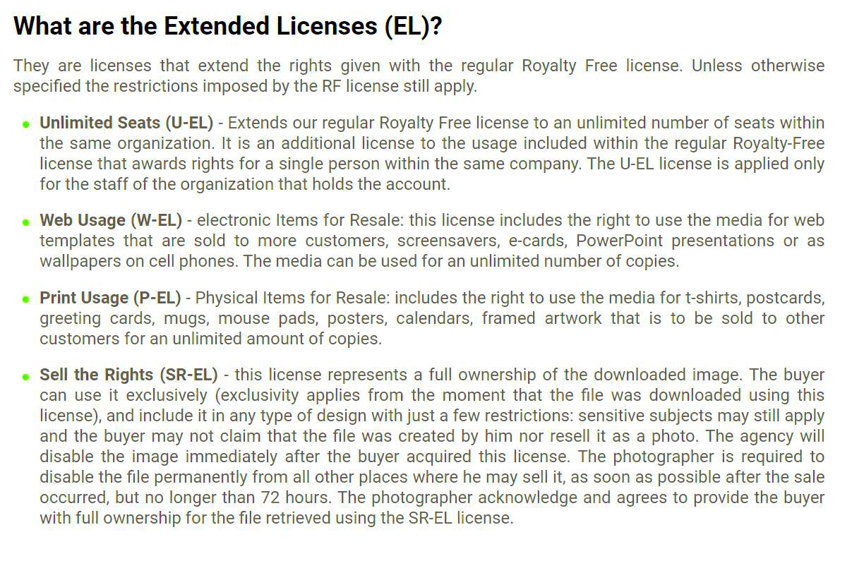 What is an Extended License for Stock Photos And What It Costs