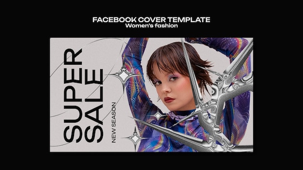 Women’s Fashion Facebook Cover Template