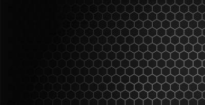 Abstract Hexagonal Pattern Dark Backdrop for Cyber Connection