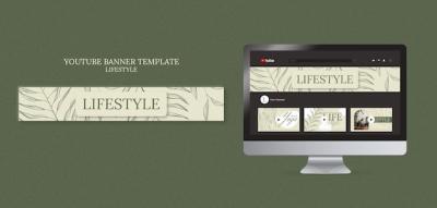 Lifestyle Template Design for Free Download