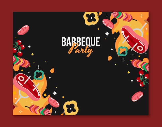 BBQ Party Photocall Template – Free Download!