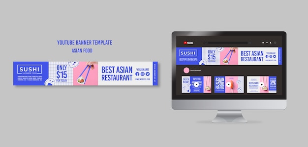 Asian Food Design Template