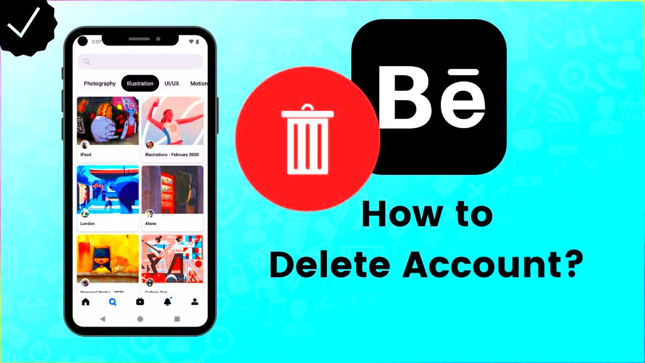 How to Delete Behance Account Behance Tips YouTube