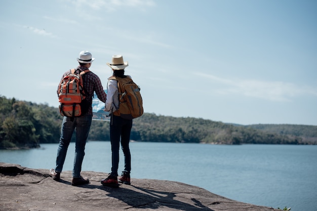 Couple Family Traveling Together – Free Stock Photo Download