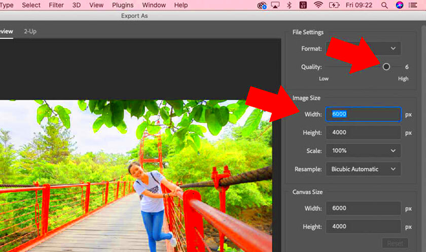 Instructions on 5 ways to export photos in Photoshop quickly and 